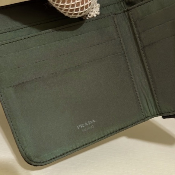 PRADA Nylon Small Wallet, Authentic. GUC - Picture 7 of 17